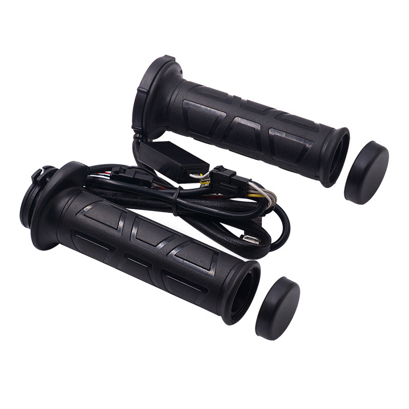 Handlebar Grip Heated - 22 ミリメートルオートバイハンド加熱グリップ電気成形グリップスクーター原付バーハンドウォーマー調節可能なホットグリップハンドル