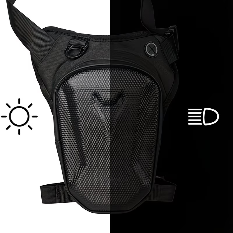 バイク用レッグタンクバッグ 防水ウエストパック クロスボディ - Motorcycle Gear Companies のレビューと価格