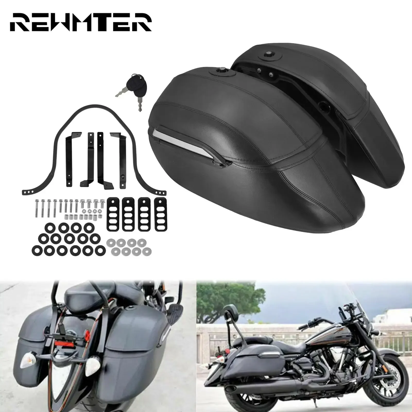 オートバイハードバッグサドルバッグトランク荷物＆ヘビーデュー - Motorcycle Gear Backpack のレビューと価格