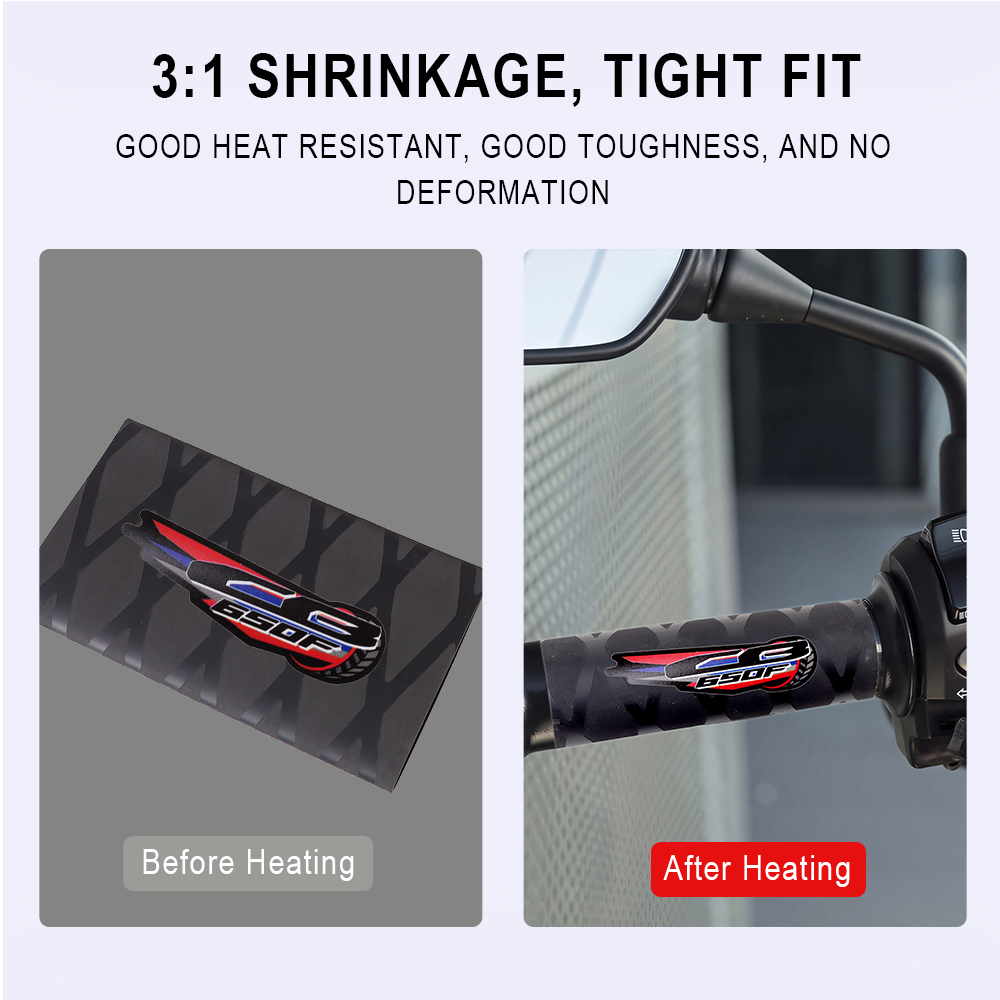 クールなオートバイハンドルバーカバー熱収縮グリップ手袋ゴムグ - Handlebar Grip Heated のレビューと価格