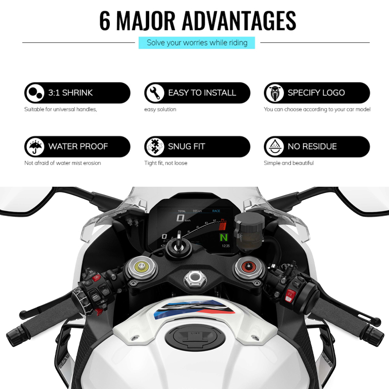 滑り止めモーターサイクルハンドルバー,ヘビーデューティー,9 - Handlebar Grip Heated のレビューと価格